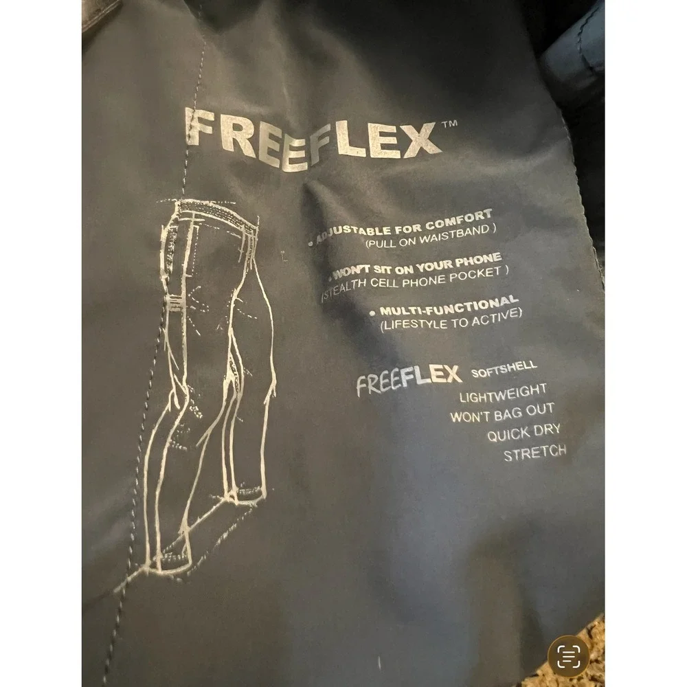Kuhl Pants Freeflex Mens MED 32x32 Gray Activewear Drawstring 5185 21F